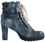 Высокие туфли Rock Rebel by EMP, синий - фото 6