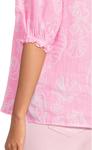 Топ Lilly Pulitzer Caprina Top, цвет Rousseau Pink Cool As Shell - фото 4