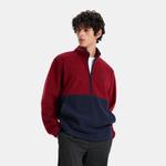 Свитшот Unisex GAP, Бордовый Пэчворк - фото 10