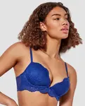 Бюстгальтер с эффектом пуш-ап для чашек B и C Gisela, синий - фото 2
