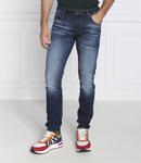 Джинсы GUESS chris skinny fit, синий - фото 3