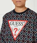 Толстовка Regular fit Guess, синий - фото 4