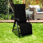 Подушка на стул Gardenson антрацит, 170/46/8 см - фото 2