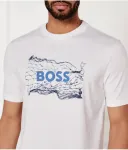 Футболка te_logospace Regular fit Boss Orange, белый - фото 4