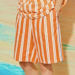 Свободные шорты Unisex Orange MLB, оранжевый - фото 7