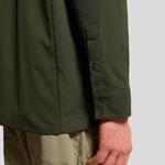 Рубашка Odlo Hyper Contrast с длинным рукавом цвета хаки - фото 4