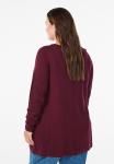 Джемпер Zizzi Jumper, Fig/Bordeaux - фото 3