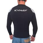 Рашгард с длинным рукавом Kynay Surfing Ultra Stretch, черный - фото 2