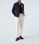 Хлопковые брюки из вельвета Brunello Cucinelli, C6007 - фото 2