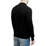 Рубашка поло мужская черная Stone Island, черный - фото