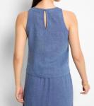 Майка Rumba Linen Pop On Tank In Blue Mix Nic + Zoe - фото 2