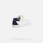 Кроссовки Geox модель J Eclyper B. Цвет белый. - фото 6