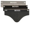 Трусы 3 шт. трусы 3р power Boss Bodywear, черный - фото