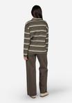 Топ Pegador SOFIA LONGSLEEVE, Washed Walnut Brown/Bleached Denim - фото 3