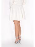 Мини-юбка faina, белый - фото 4