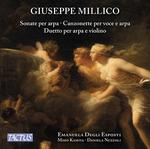 CD диск Millico / Maniya / Nuzzoli: Harp Sonatas / Canzonets for Voice & Harp - фото