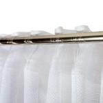 Прозрачная лента беверли, белый - фото 4