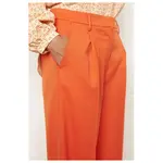 Брюки Second Female Kaleem, оранжевый - фото 4