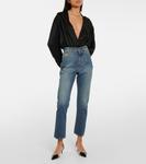 Боди с капюшоном Alaïa, черный - фото 2