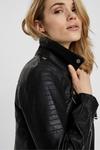 Куртка из искусственной кожи Vero Moda, черный - фото 4