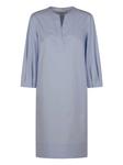 Платье-туника с укороченными рукавами Peserico, синий - фото