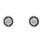 Серьги женские CHANEL, черный - фото 4