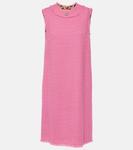 Твидовое мини-платье raschel dg Dolce&Gabbana, черный - фото