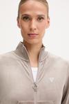 Бархатная толстовка COUTURE Guess, бежевый - фото 4