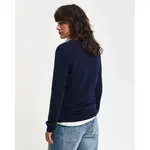 Свитер Gant 4805262 v neck, синий - фото 2