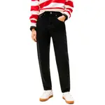 Джинсы Tommy AI4185 Mom Tapered Fit high waist, черный - фото