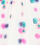 Платье из хлопка с принтом Chloé, мультиколор - фото 2