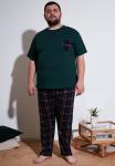 Пижамный комплект PLUS SIZE Buratti, зеленый - фото 6
