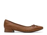 Балетки Clarks Natalyn Step Flat, Cognac - фото 4