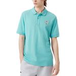 Мужская поло LACOSTE, синий - фото 7