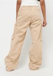Широкие брюки-карго Karl Kani, бежевый - фото 2