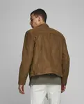 Тонкий коричневый мужской пиджак Jack & Jones - фото 2