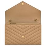 SAINT LAURENT Овчинная сумка конверт - фото 5