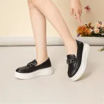 Лоферы женские черный Satchi - фото 3