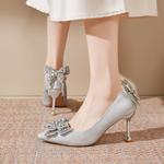 TAOLEI Женские туфли на высоком каблуке Silver - фото 4