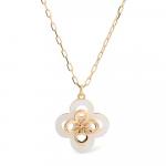 Кулон с клевером Kira TORY BURCH - фото