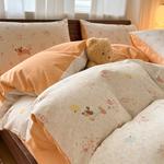 LUOLAI HOME Комплект постельного белья, 150 см, 4 предмета - фото 2