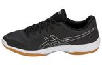 Кроссовки Asics Gel Tactic 'Black Silver' - фото