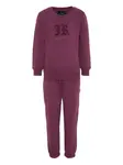 Тренировочный костюм с логотипом John Richmond Junior, фиолетовый - фото