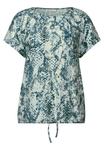 Блуза Street One Blouse, Blau/Light Blue - фото 4