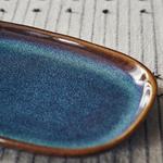 Тарелка Ikea Gladelig, 20х13 см, синий - фото 3