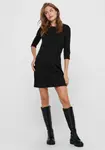 Платье ONLY из джерси "ONLBRILLIANT 3/4 DRESS", черный - фото 2