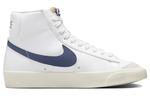 Женские туфли для скейтбординга Nike Blazer, White/Blue - фото 2
