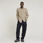 Рубашка G-Star Marine, бежевый - фото 4