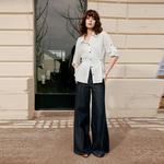 ELLE Рубашка Women's Ecru Lapel Moderate - фото 8