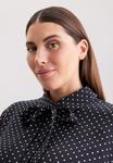 Блуза Seidensticker Button-down blouse, Black - фото 4
